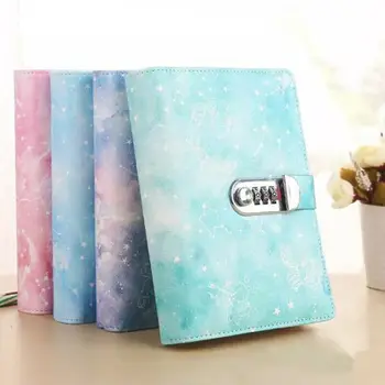 

Creative Notebook Paper Planner Bullet Journal Agenda Multi-function School Diary With Lock Password Note Book Lose-leaf Travel