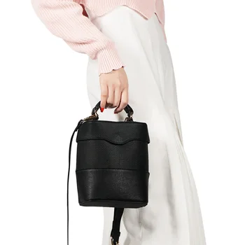 

Handbags Shoulder Bag New Fashion Magnetic Clasps Cylindrical Ladies Handbag