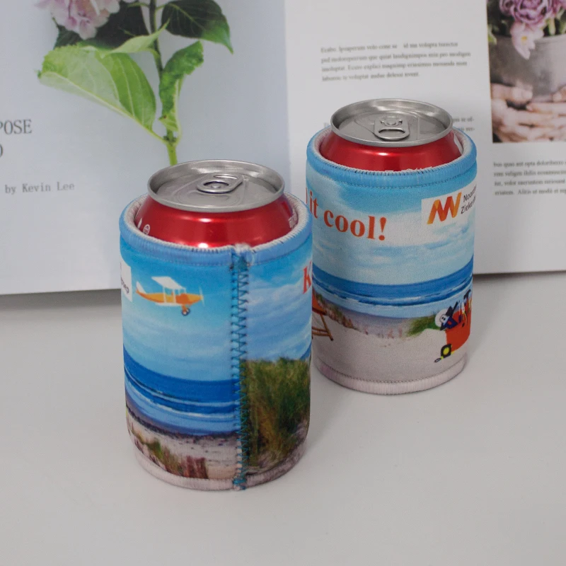 200pcs Can Cooler Sleeve Coolies Sublimation Insulated Stubbie Coolers For DIY Customizable Favors Parties Events or Wedding