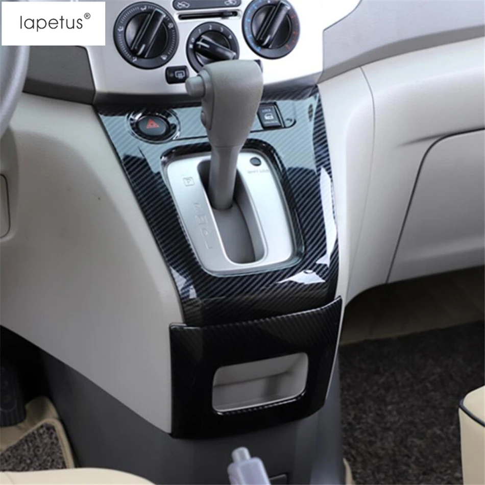 Lapetus аксессуары Подходит для Nissan NV200 Evalia- ABS центр управления коробка переключения передач коробка для хранения панель формовочная крышка отделка