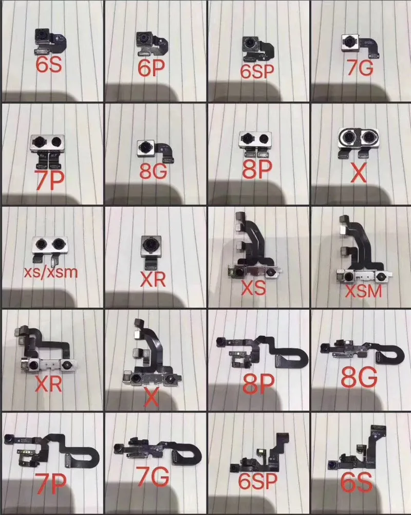 Оригинальная тестовая задняя камера с модулем вспышки гибкий кабель датчиком