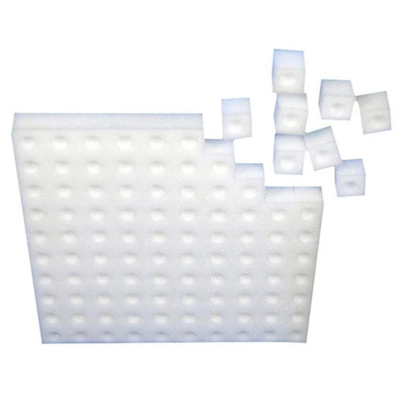 100 Pcs Soilless Hydroponic Vegetables Nursery Pots Nursery Sponge Culture Vegetable Planting Consumables Seedling Sponge Block