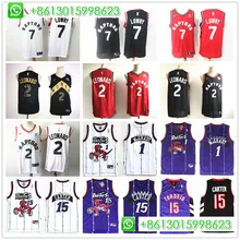 Сшитые баскетбольные майки Toronto Kyle Lowry Kawhi Leonard Vince Carter Трейси Макгрейди для мужчин, camiseta maillot