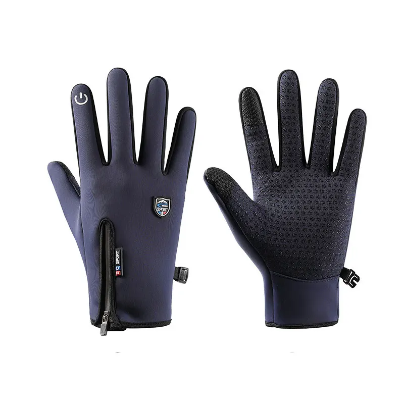 

AS Anti-Slip Full Finger Waterproof Fishing Gloves Winter Fall Windproof Durable Cycling Gloves Pesca Fitness Carp Comofortable