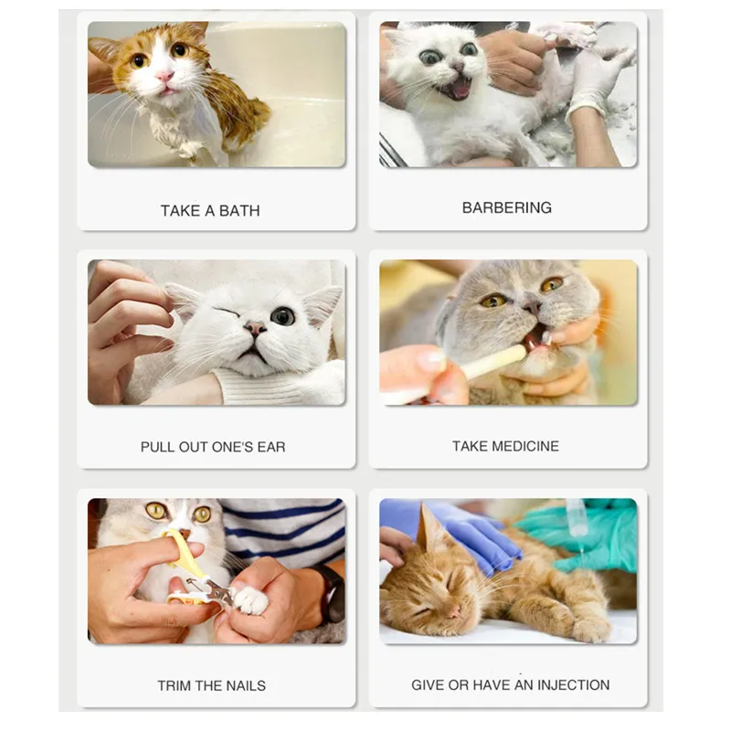Pet Cat Paw Protector For Bath Cat Grooming Supplies Soft Silicone Anti-Scratch Shoes Checking Cat Cleaning Claw Cover Pet Cat Paw Protector For Bath Cat Grooming Supplies Soft Silicone Anti-Scratch Shoes Checking Cat Cleaning Claw Cover