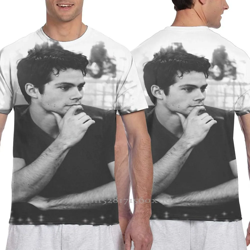 Мужская футболка с рисунком Дилана о'брайена модная женская принтом топы для