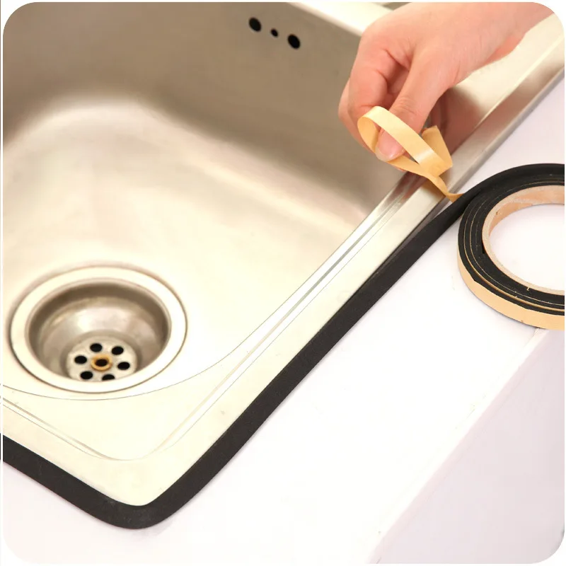 2M Gas Stove Gap Tape Anti-fouling Waterproof And Mildew Proof Strip Self-Adhesive Window Sink Sealing Kitchen Accessories | Обустройство