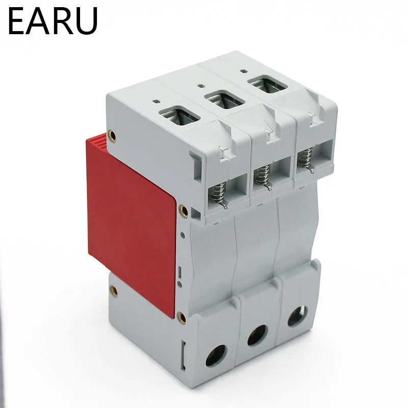 1 шт. AC SPD 1P 2P 3P 4P 20~ 40KA 30KA~ 60KA 385V домашняя защита от атмосферного перенапряжения защитное Низковольтное предохранительное устройство OEM завод