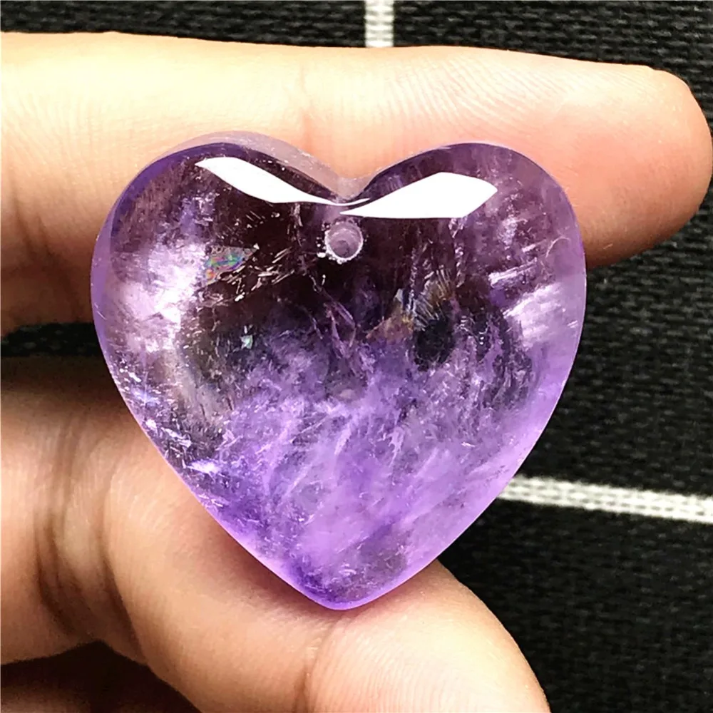 Heart Amethyst Pendant (86)