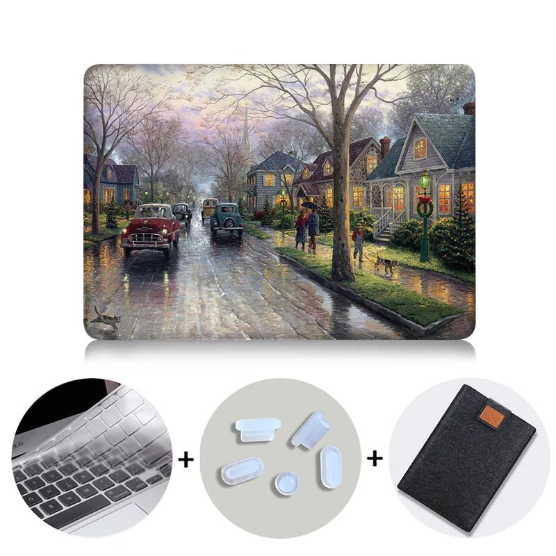 MTT чехол для ноутбука Macbook Air Pro retina 11 12 13 15 с сенсорной панелью, масляной краской, чехол для mac book Pro 13,3, 15,4 дюймов, чехол - Цвет: MB12