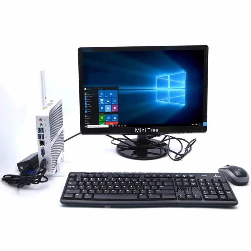 12Th Gen Fanless Mini PC i5 1235U 16GB DDR4 512G SSD 8USB Win11 Home Office Education Desktop Mini Computer Core 8145U HD VGA 4K 4