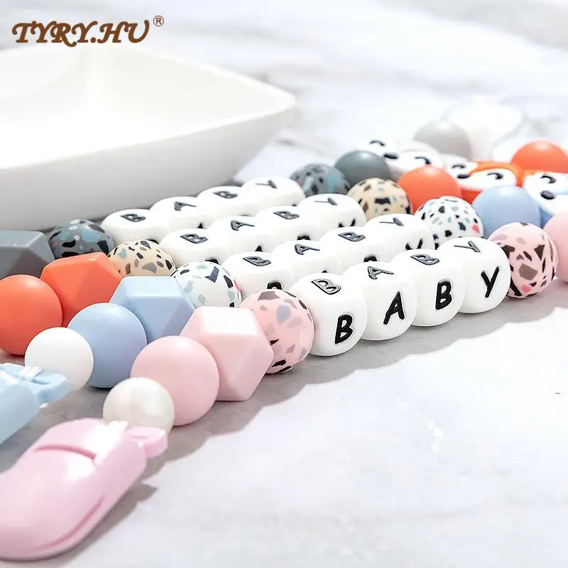 Pacifier Chain Personalized Name Handmade Pacifier Clips Holder Silicone Cartoon Fox Baby Teether Teething Chain pacifier clip pacifier accessories teether clip