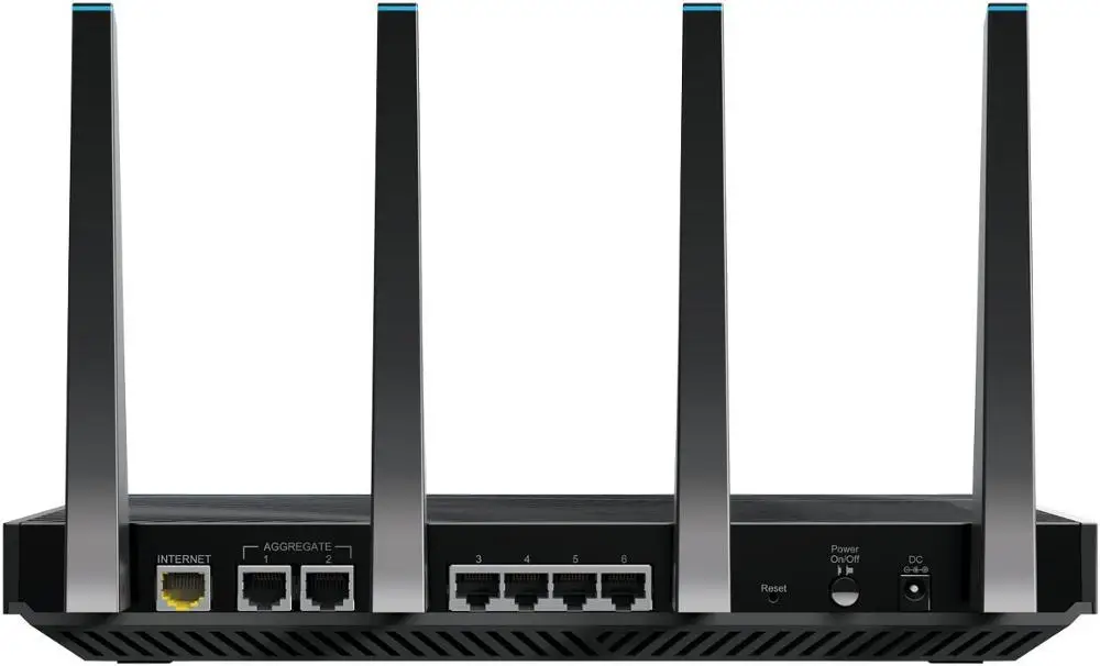 TOP 5 Best Gaming Router Original NETGEAR R8500 (Simple Package) Nighthawk X8 AC5300 Smart Tri-band Gigabit 1000M+2166M+2166Mbps