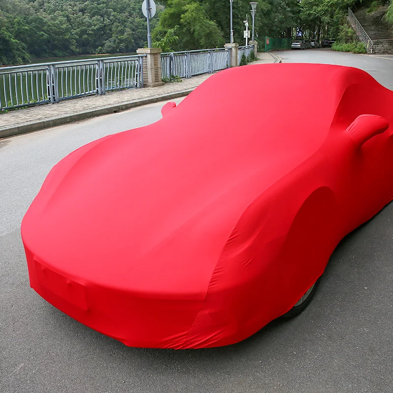 - Soft Velvet Cloth Full Car Cover Dust Rain Resistant Protection for Porsche Cayenne 2011 2012 2013 2014 2015 2016 2017 2018