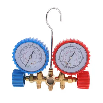 

Refrigerant Manifold Gauge Set Air Conditioning Tools + Refrigerant Testing Charging Evacuation for Air Condition Refrigeration