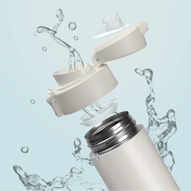 Tanie 350 ml 500 ml ze stali nierdzewnej butelka termosowa przenośny termos izolowana butelka na wodę żywność bez bisfenolu a termos kubek podróżny do kawy