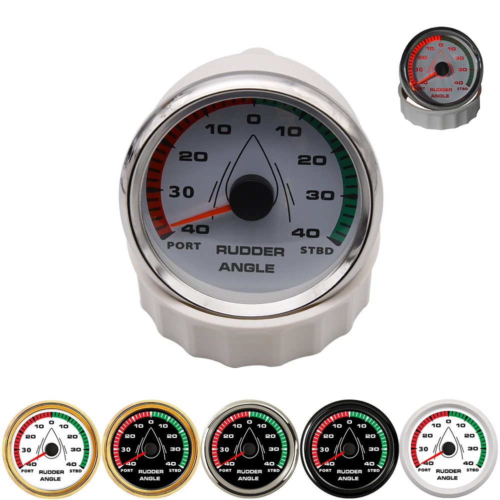 WXQ-XQ Instrument Panel 85mm Marine Rudder Angle Indicator 0-190ohm Rudder Angle Sensor for Engines Ships Modified Cars WXQ-XQ Instrument Panel 85mm Marine Rudder Angle Indicator 0-190ohm Rudder Angle Sensor for Engines Ships Modified Cars