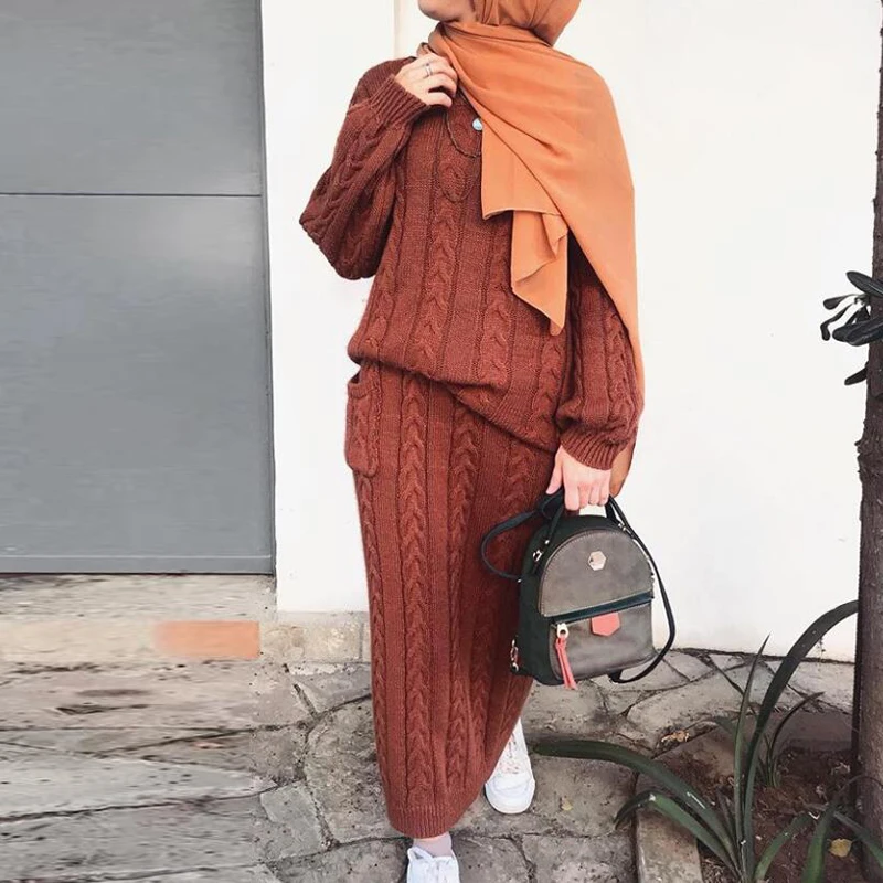 Skup Dzianiny Abaya turcja dubaj muzułmański hidżab góry od sukienek spódnice Jilbab kaftan Marocain kaftan turecki islamska odzież Abayas dla kobiet