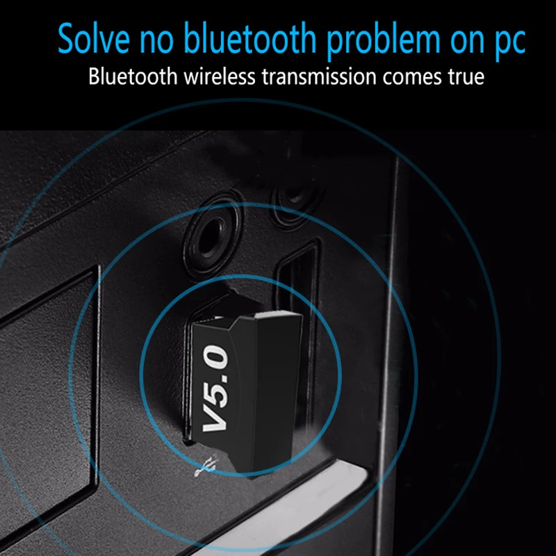 USB Bluetooth 5,0 адаптер приемник беспроводной мини-usb-адаптер приемник для ноутбука мышь аксессуары для клавиатуры