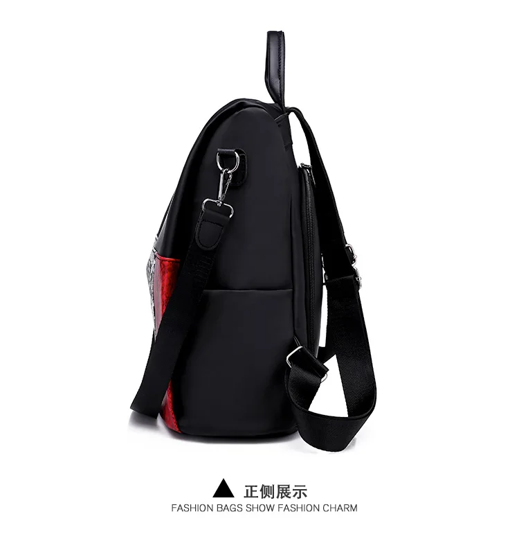 

New Style Backpack Women's Korean-style Versatile Fashion Backpack Large Capacity Outdoor Cool Backpack
