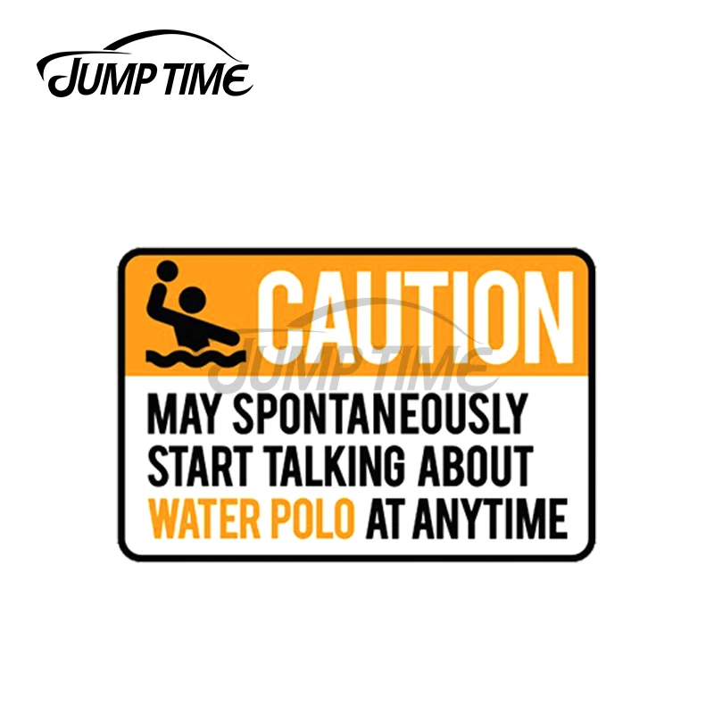 Время прыжков 13x6,5 см для предупреждения можете начать говорить о водном поло в любое время забавные водные поло солнцезащитные аксессуары для плавания