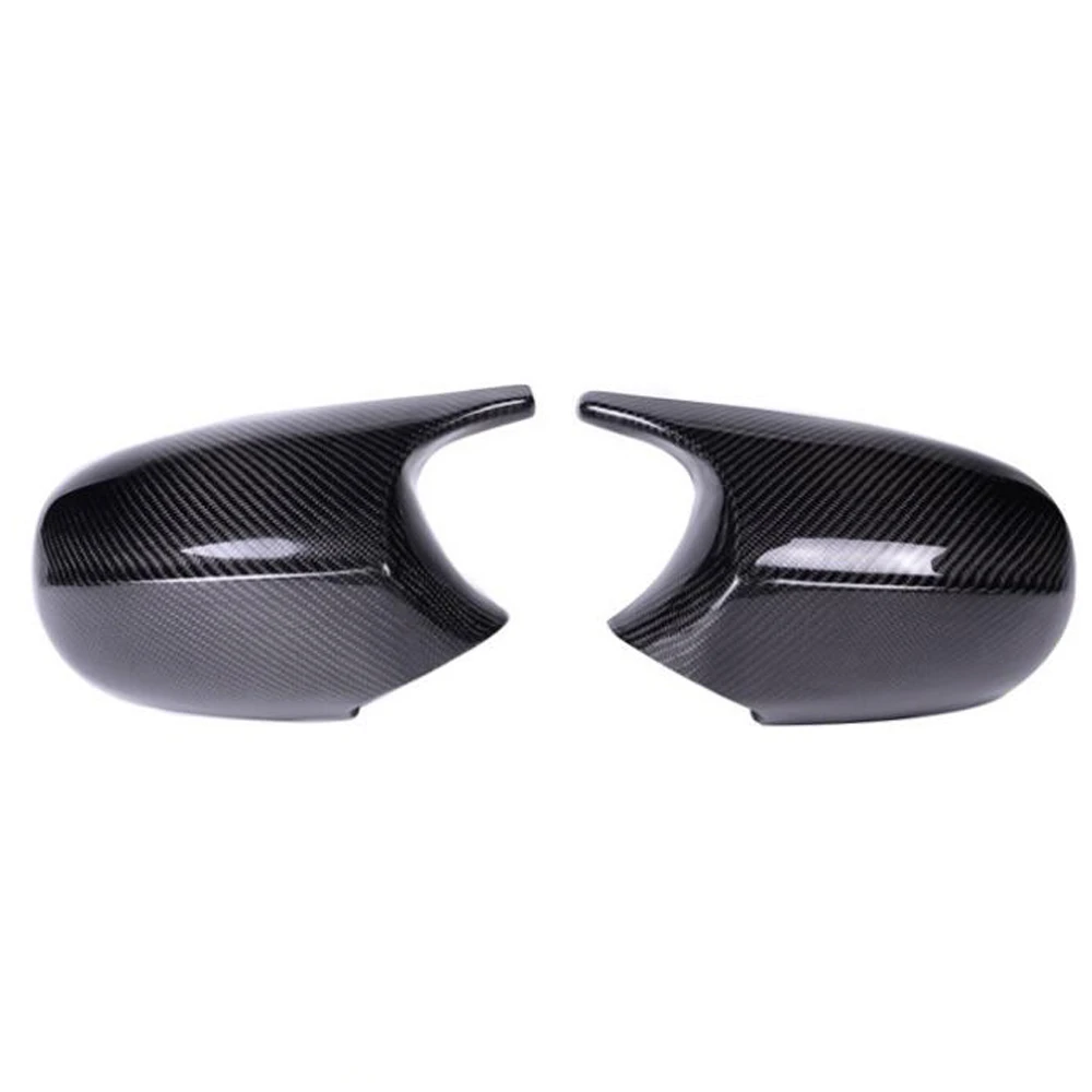 Replacement Rearview Side Mirror Covers Cap For BMW E90 E91 E92 E93 E81 E87 E82 E88 3 1 Series M Accessories Carbon Fiber Gloss