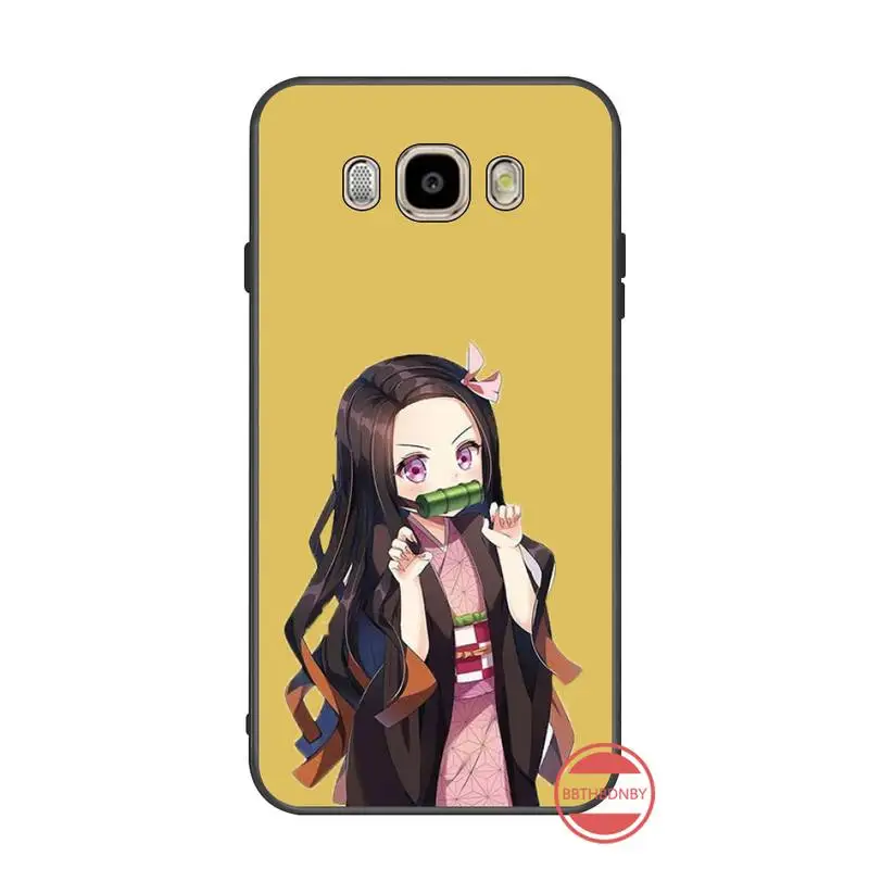 Demon Slayer Kimetsu no Yaiba Nezuko anime Phone Case For Samsung Galaxy J2 J4 J5 J6 J7 J8 2016 2017 2018 Prime Pro plus Neo duo cute samsung phone case Cases For Samsung