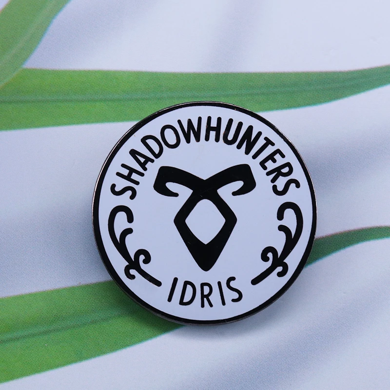 

Shadowhunters membership pin The Mortal Instruments, The Dark Artifices, The Infernal Devices by Cassandra Clare brooch