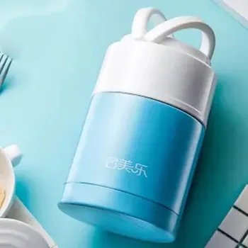 

Stew Pot Convenient Stainless Steel Insulation Lunch Box Stew Cup Home Insulation Barrel Stew Porridge Smoldering Beaker lunch