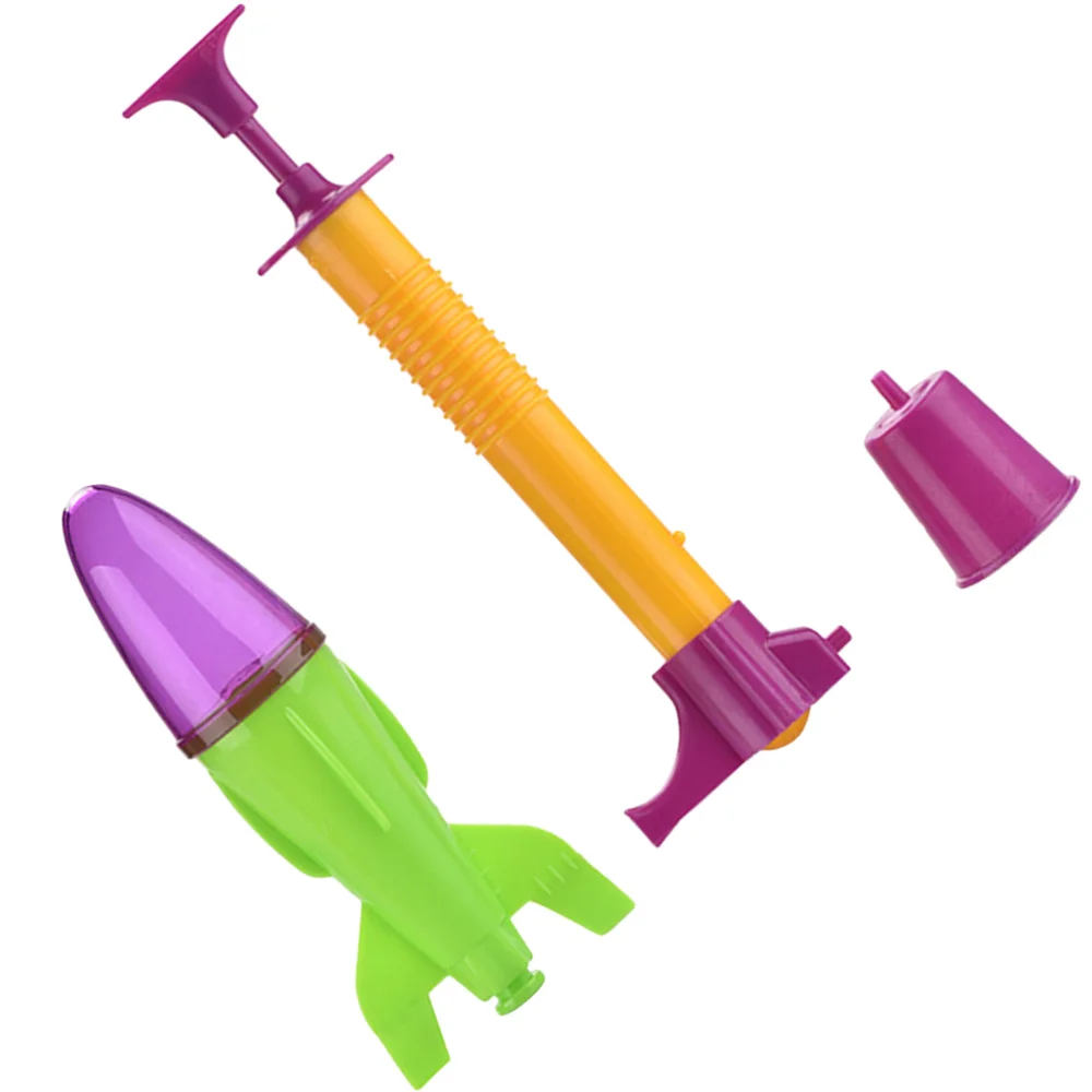 hand pump rocket toy