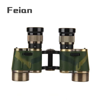 

Telescope professional outdoor HD binoculars 6x24 low light night vision antique copper travel camping hunting fishing telescope