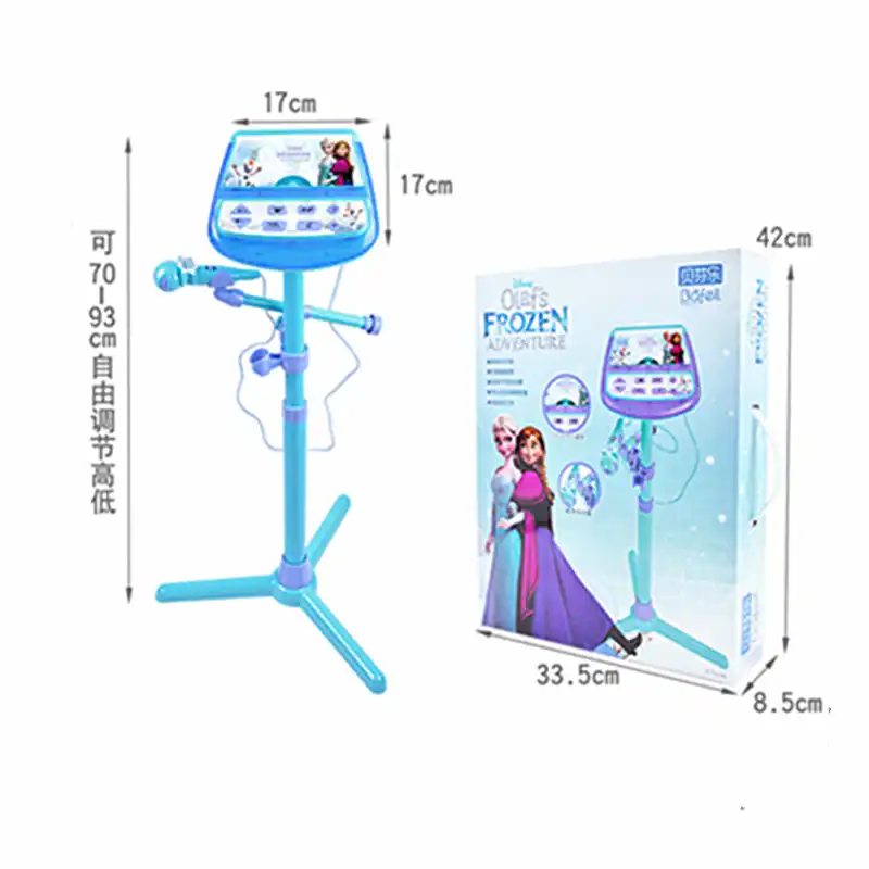 frozen con microfono muñeca