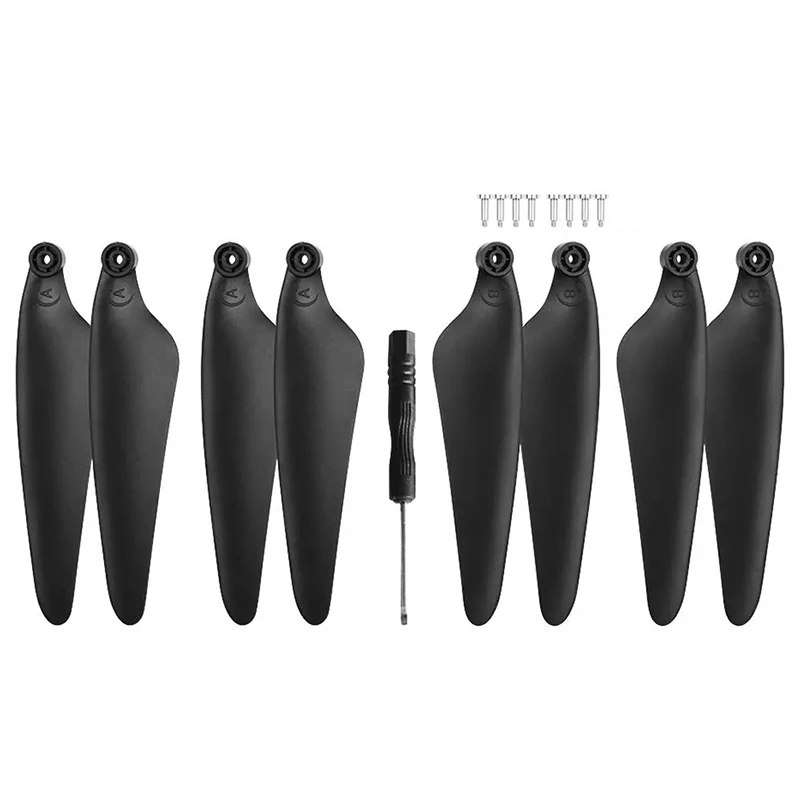 (Non Originale) Eliche Puntelli Lama Airscrew Sostituzione Per Hubsan Zino H117S/Zino Pro/ Zino 2 Rc Drone Quadcopter Con Strumento