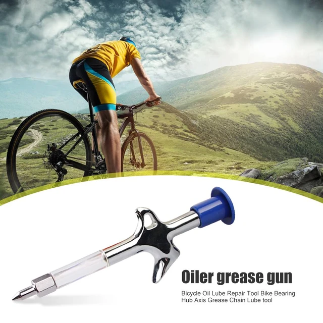 Pistolet à graisse Durable pour vélo en aluminium, Texture