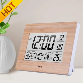 

Digital Wall Clock Lcd Big Large Number Time Temperature Calendar Alarm Table Desk Clocks Modern Design Home Office Decoration