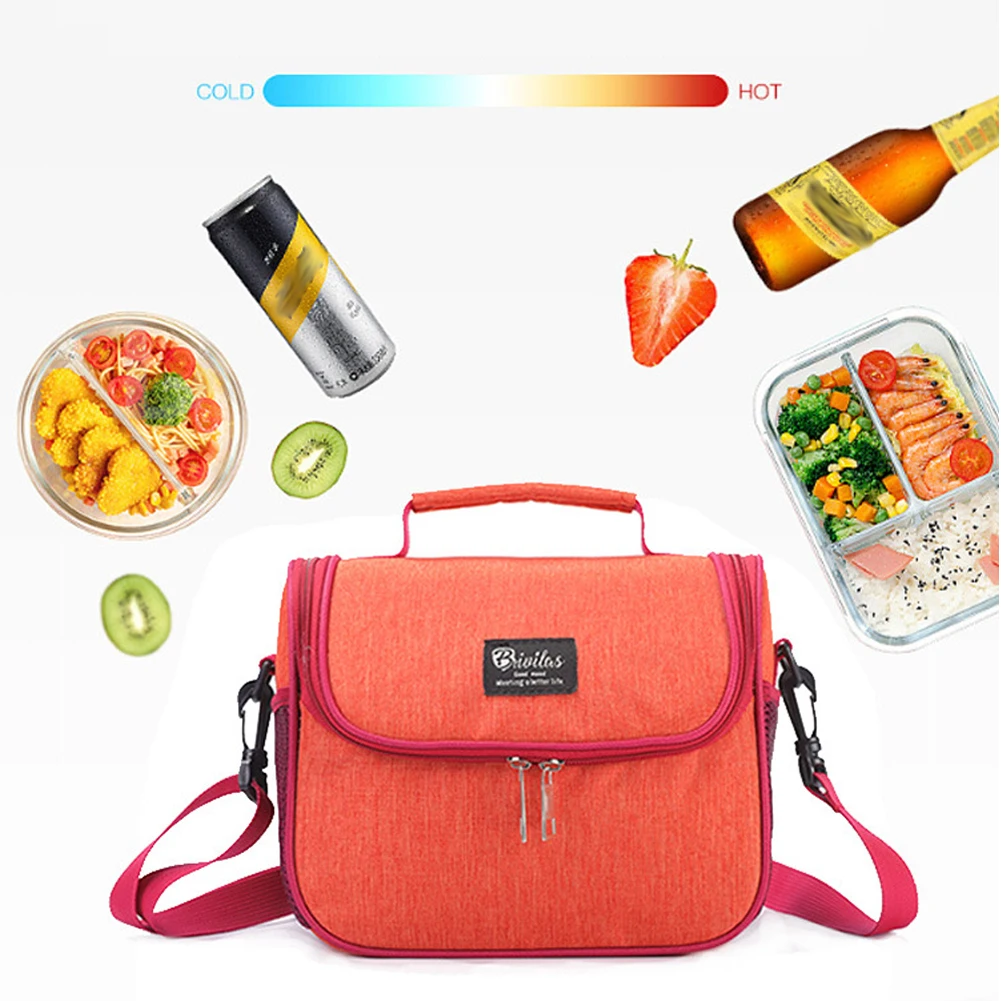 Новейший горячий портативный Термоизолированный Горячий охладитель сумка для обедов Tote сумка для хранения пикника сумка-холодильник