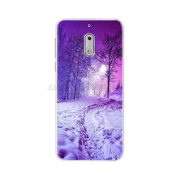 Shockproof Soft Silicone Matte Pattern Protective Phone Case - Nokia 3 (Frosted Black)
