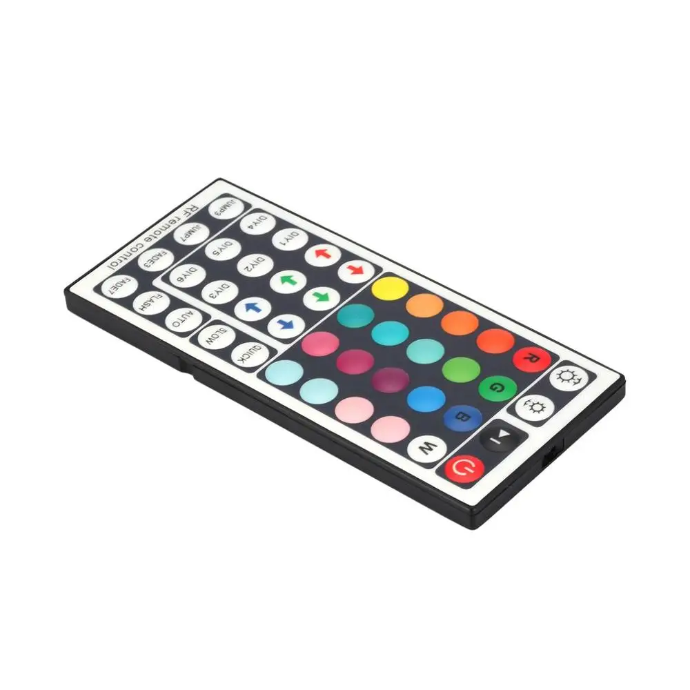 12 В постоянного тока RGB светодиодный пульт управления 44 клавишами RF беспроводной мини светодиодный пульт дистанционного управления для светодиодной ленты светодиодный диммер