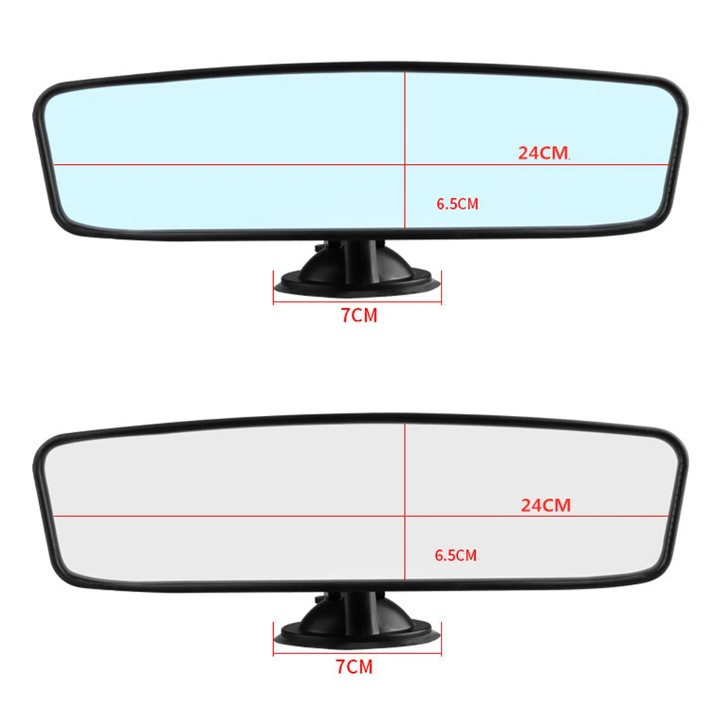 Авто помощь салона автомобиля Обратный ясный панорамный безопасность вождения зеркало заднего вида Широкое Видение Регулируемая присоска Универсальная