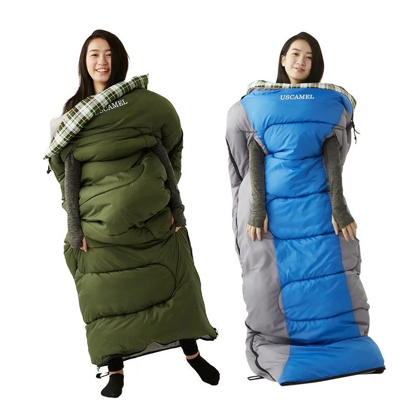 

Washable Sleeping Bag Adult Inner Wearing-Hand Warm Sleeping Bag All Seasons Season Thick Indoor Hotel Sleeping Bag
