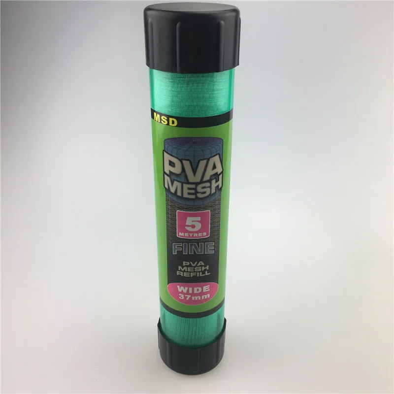 25mm x 5m 1 шт. 5 м PVA широкая сетка Заправка для ловли карпа чулок Boilie Rig Bait wrap сумки для растворения воды из ПВС узкий сетчатый тюбик Новинка - Цвет: 25mm x 5m