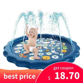 

Sprinkler For Kids, Splash Pad, And Wading Pool For Learning Outdoor Swimming Pool For Babies And Toddlers