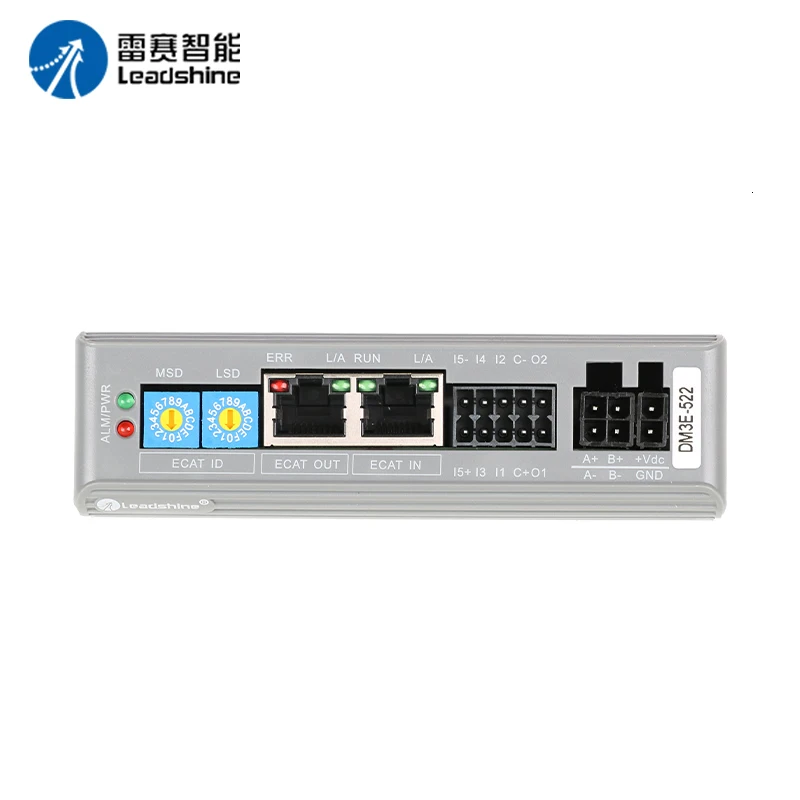 Leadshine сетевые диски DM3E-522 серии EtherCAT шаговые диски с CoE и ЦРУ 402 протоколы управления шаговый двигатель NEMA11/17