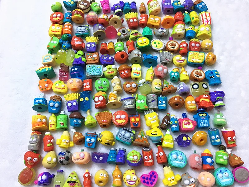 20 шт./лот мини игрушки для покупок в Grossery Gang фигурки мусорных отходов аниме кукла