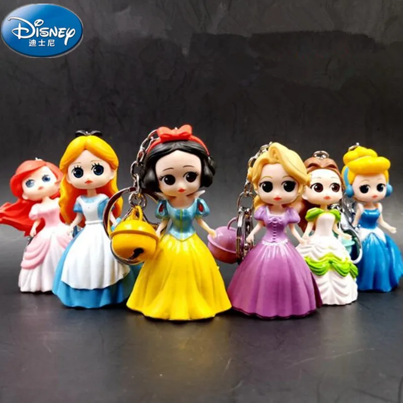 Disney Мультфильм Русалка Золушка Белль длинные волосы Принцесса Серия Экологичная