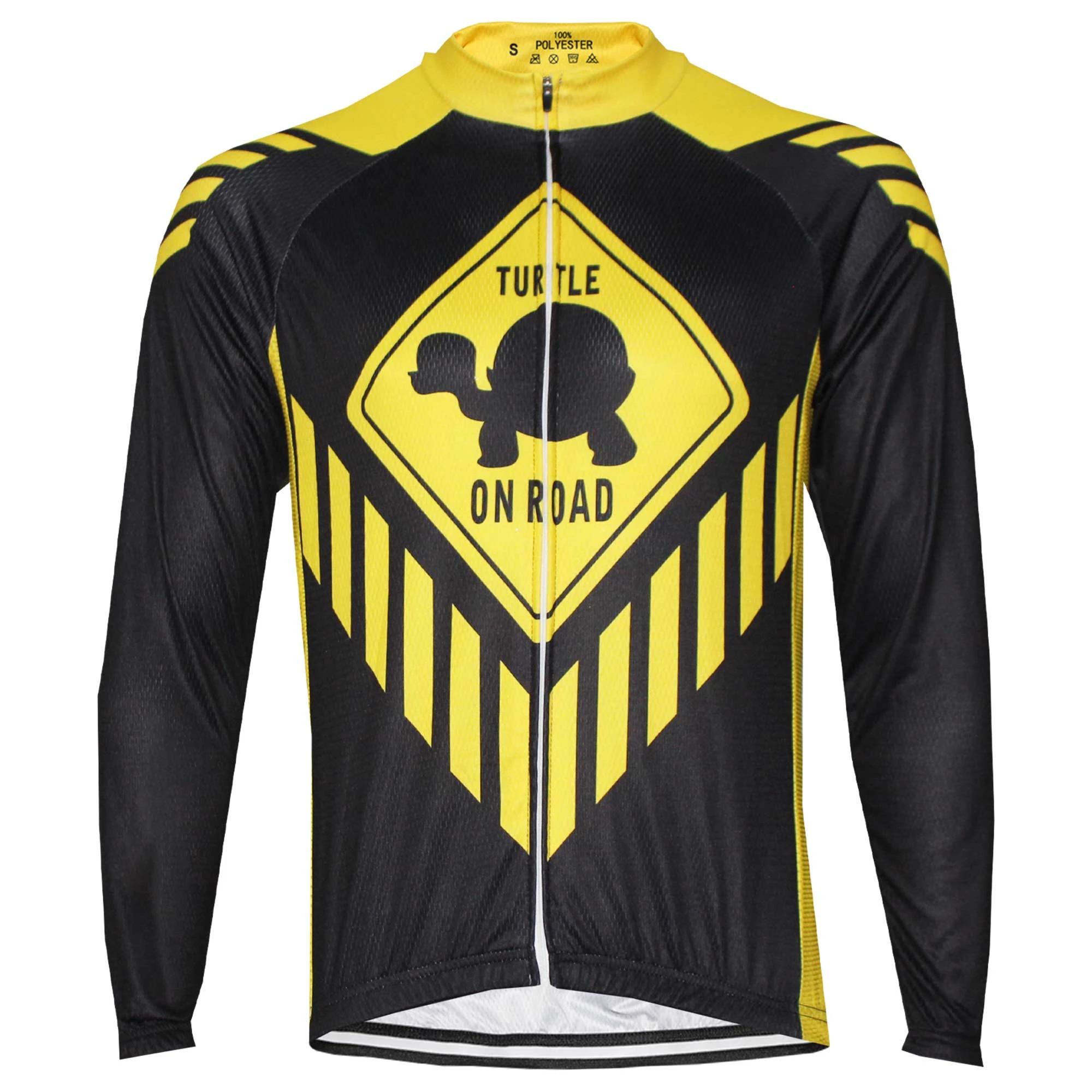 HIRBGOD maillot de ciclismo para hombre, ropa de manga larga con diseño de tortuga negra, camiseta amarilla para bicicleta MTB DH, TYZ163 01| Maillot de ciclismo| AliExpress