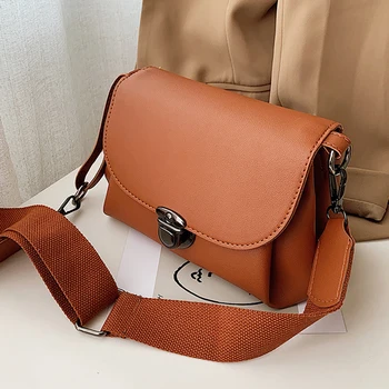 

Solid Color Soft Pu Leather Crossbody Bags for Women Female Shoulder Handbags Lady Fashion Summer Small Totes Flap Designer Bags