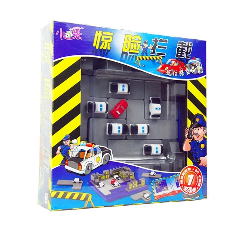 Board games thrilling interception 60 levels police catch robber games children's intellectual maze games educational toys