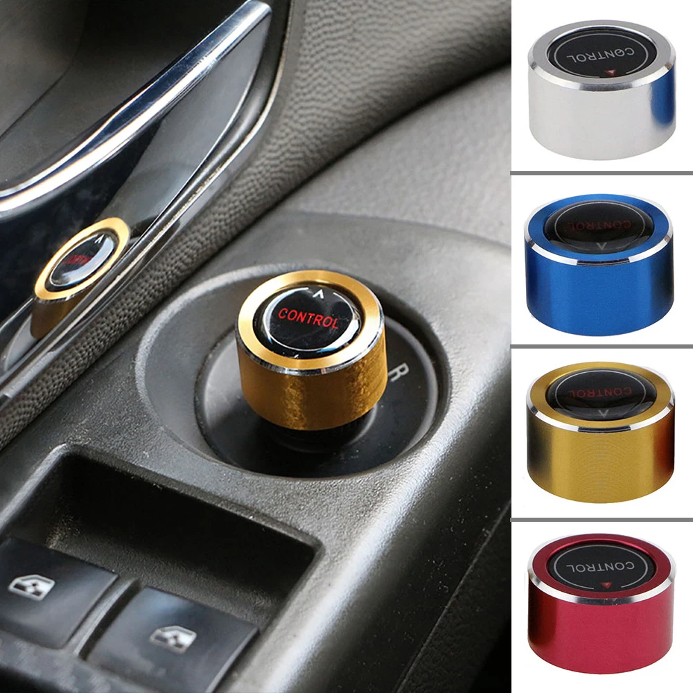 Power Door Side Rearview Mirror Switch Knob Cover Ring For Forester XV Outback
