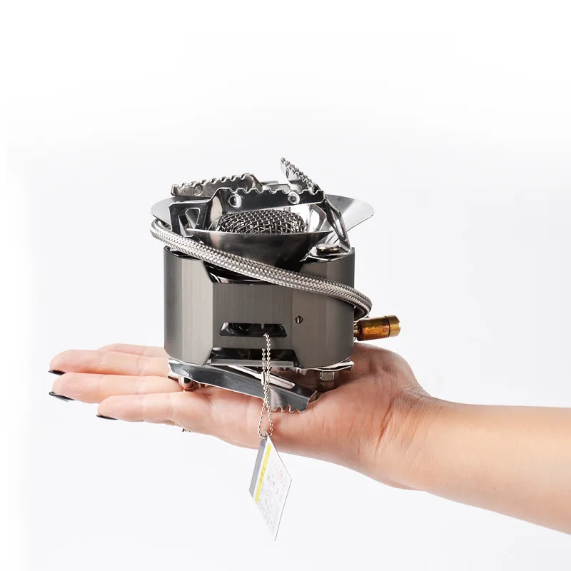 Factory Price Direct Selling New Style Leak-Proof Gas Camping Furnace End Ultra-Light One-piece Gas Stove Portable Outdoor Stove